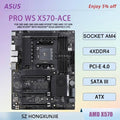 ASUS PRO WS X570ACE AMD X570 AM4 Motherboard ATX For Ryzen 975 5950X 5800X 5600 CPU DDR4 M2 USB20 Gaming Mainboard