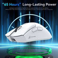 Attack Shark R1 Gaming Mouse Wireless Bluetooth 2.4G Type-C Wired Three-Mode Mice Pixart Paw3311 18000Dpi 1000Hz For Gamer PC