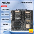 ASUS Z10PED8 WS EEB Server Motherboard Dual LGA 20113 Intel C612 PCH 4xPCIe 30 DDR4 512GB support E52600 v4 cpu