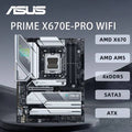 ASUS PRIME X670EPRO WIFI Motherboard AMD X670 Support R5 9600 8400F R7 7600X3D 7700X R9 7900 9900X CPU DDR5 4xM2 PCIe 50 ATX