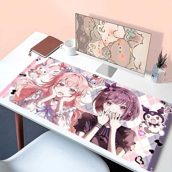 Mouse Pad Laptop Kawaii Anime Girl Desk Mat Project Sekai Stage Nigord Mousepad PC My M-Melody K-Kuri XXL Keyboard Pad H251112