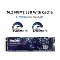 KingSpec 256gb 512gb 1TB 2TB M2 SSD M2 PCIe30 NVME Solid State Drive 2T Dram Cache Internal Hard Disk for Desktop Laptop PS4