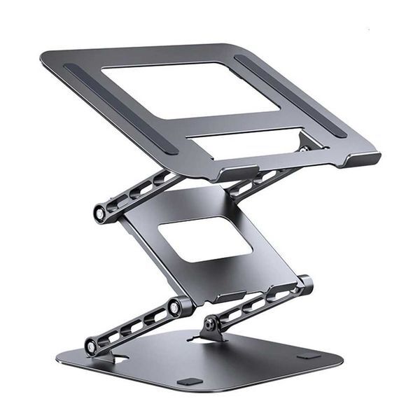 Adjustable Laptop Stand Aluminium Foldable Laptop Holder Portable Notebook Tablet Stand Cooling port For Book Air Pro ipad H251113