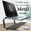 Laptop Stand for Desk Metal Cputer Riser Heavy Stable Holder Ergonic Laptops Elevator for 12-173 Inches Notebook Cputer H251113