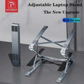 Oatsbasf Aluminum Laptop Stand Foldable Cputer Stand Angle Adjustable Cooling Stand Pad Tablet Holder Bracket for book H251113