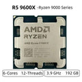 Original Ryzen 5 9600X CPU Processor New R5 6-Core 12-Thread 54GHz Socket AM5 9000 Series Processor for X670E B650E Mainboard