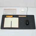 3 Colors 7030 CM Desk Mat Modern Wool Felt Office Computer Table Keyboard Mouse Pad Wool Felt Laptop Cushion Desktop MatM251119