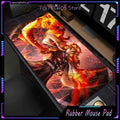 XXL Mouse Pad Laptop Non Slip Gaming Mousepad PC Japan Anime D-demon Slayer Keyboard Rug Rengoku Kyoujurou Desk Mat 1200x600mmM251119