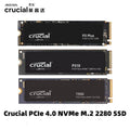 Crucial PCIe Gen4 3D NAND NVMe M2 2280 SSD - P3 Plus 1TB Up to 5000MB/s - P310 1TB Up to 7100MB/s - T500 1TB Up to 7300MB/s