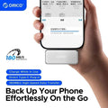 ORICO FlashPod 256GB MINI Portable SSD ProRes with Direct Plug PD 100W Fast Charging for Dashcam Mobile Mac PC iPhone 16/15