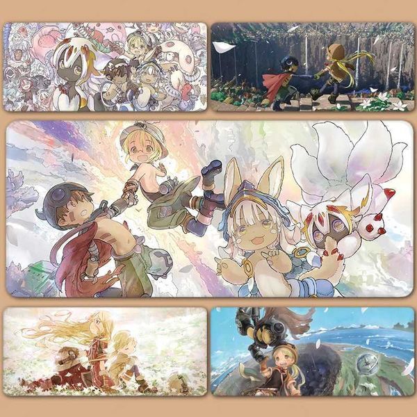 Made in Abyss Riko Reg Nanachi Faputa XXL Large Mousepad Keyboard Pad Mouse Pad Y251120