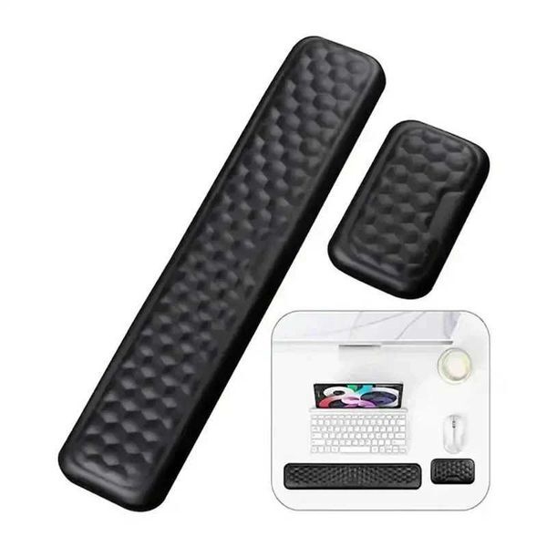Keyboard Mouse Wrist Rest Ergonic He Off Typing Protect Relax Wrist Memory Foam Mouse Pad Cputer Notebook Mouse Pad Y251120