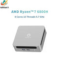 AITTACT 6800H MINI PC Windows 11 8C/16T 32Ghz LPDDR5 6400Mhz 256/512GB/1T/2T M2 WIFI6 BT52 Diy Gaming Computer