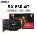 SEJISHI AMD RX560 4G New E-Sports Game Graphics Card Office Design High-Definition Desktop Computer Independent Graphics Card