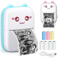 Portable Mini Wrong Printer Mobile Phone Photo Title Note Print Pocket Student Error Label Printer for Childrens Gift H251127