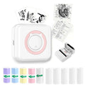 Mini Sticker Printer Portable Inkless Sticker Maker Cut Small Pocket Printer for Pictures Photos Journals H251127