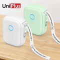 Inkless Label Printer P12 Portable Mini Printer Wireless Thermal Printer Auto Cut Labeling hine or 5PK Label Rolls H251127
