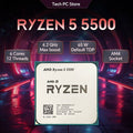 NEW AMD Ryzen 5 5500 65W 7NM L316M 36GHz 6-Core 12-Thread R5 5500 Gaming Processor DDR4 Socket AM4 But No Fan