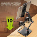 Monitor Holder Metal Portable Stand for 12 13 14 15 16 17 Inch Universal Eable Display Base Vesa Mount 30cm Fixture C251208