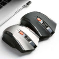 2.4GHz Adjustable DPI 6 Buttons Optical Gaming Mouse Gamer Wireless Mice with USB Receiver for Computer PC 25L1219