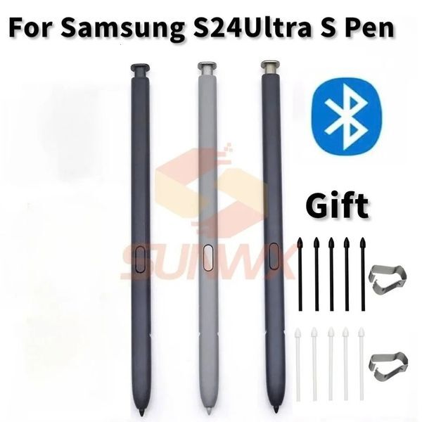Stylus For Galaxy S24 Ultra SM-928B/W/U Touch Screen Stylus S Pen Pencil With Bluetooth Function Support Air Command 251219