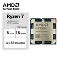 AMD Ryzen 7 9700X New Processor 55GHz 8-Core 16-Thread 40MB Game Cache 4NM TDP 65W Socket AM5 Gaming CPU Zen 5