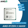 NEW AMD R5 5600X CPU Processor Ryzen 5 5600X Six-Core Twelve-Thread 37 GHz 65W TDP L332M Socket AM4 but without cooler