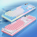 YINDIAO Keyboard Gaming Wired Laptop Desktops PC Computer Office Accessories Low Profile Gamer Keyboards With Numpad 25L1226
