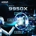 NEW AMD Ryzen 9 9950X 16-Core 32-Thread DDR5 4NM L364M 43GHz Processor 170W Socket AM5 R9 9950X but without fan