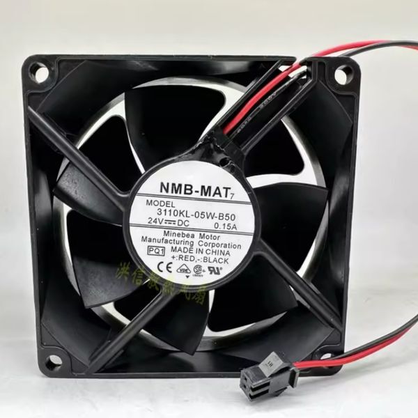 Adult: yes - NMB 3110KL-05W-B50 8025 8cm 24V 0.15A Two-Wire Super Durable Inverter Fan