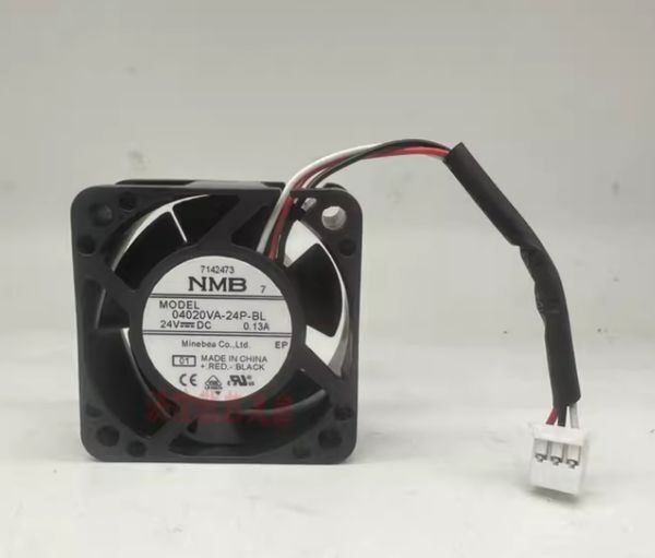 Adult: yes - Original 04020VA-24P-BL 4020 24V 0.13A 4CM Three-Wire Yaskawa Inverter Cooling Fan