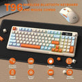 ZIYOU LANG T96 Wireless Keyboard and Combo, BT/2.4G RGB Backlit with Smart Display & Knob, 4000 DPI Gaming Mouse 26L0127