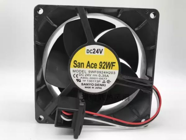 Adult: yes - A90L-0001-0577 9WF0924H203 24V 0.35A Three-wire Original FANUC System Fan