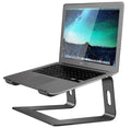 Aluminum Laptop Stand for Desk Compatible with Mac MacBook Pro Air Notebook Portable Holder Ergonomic Elevator Metal Riser for 10