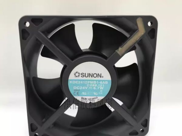 Adult: yes - Original SUNON KDE2412PMB1-6AB DC24V 6.7W Variable Frequency Cooling Fan