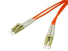 5m lc-lc 62.5/125 om1 duplex multimode pvc fiber optic cable - orange