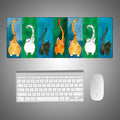 style: A, Mouse pad size: 800x300x3mm - Creative Large Mouse Pad Cute Cartoon Mouse Pad Table Mat