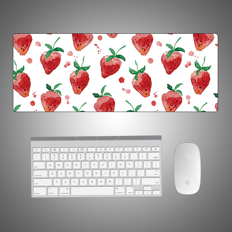 style: F, Mouse pad size: 800x300x3mm - Creative Large Mouse Pad Cute Cartoon Mouse Pad Table Mat