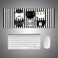 style: C, Mouse pad size: 800x300x5mm - Creative Large Mouse Pad Cute Cartoon Mouse Pad Table Mat