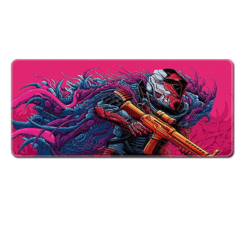 style: B, Mouse pad size: 300X600X2MM - Internet Cafe Custom-Made Game Rubber WholesaleMouse Pad Mouse Pad