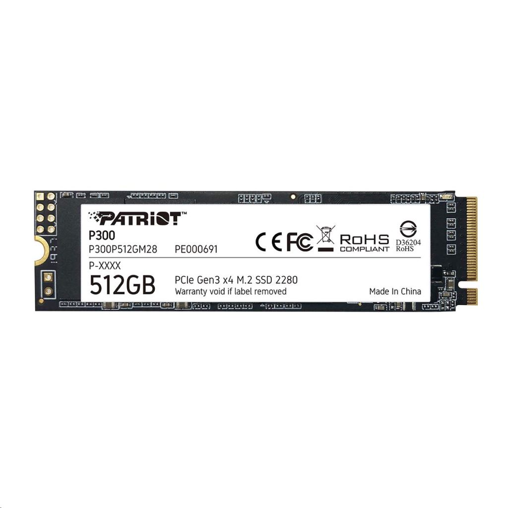 Patriot P300 512 GB M.2 NVMe SSD (P300P512GM28)-0