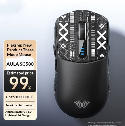 Style: SC580 Ink Master - SC580 Gaming Mouse Tri-mode Wireless