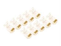 Rj45 plug for round cable 10 pack