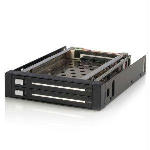 Rack backplane - aluminum - black - the mobile rack backplane for 2.5in sata iii