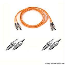 Belkin cables patch cable st multi-mode - male - st multi-mode - male - 10 ft -