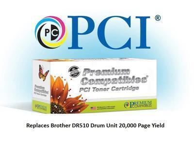 Pci brother dr-510 dr510 drum 20000 page yield for use in brother dcp-8040, dcp-