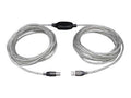 Eaton tripp lite series usb 2.0 a to b active repeater cable (m/m), 36 ft. (10.9