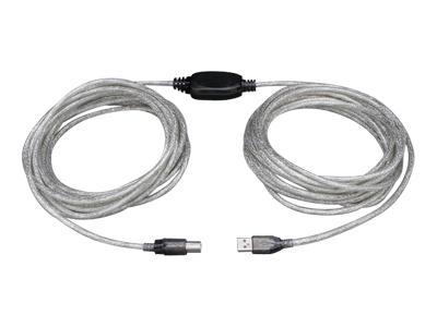 Eaton tripp lite series usb 2.0 a to b active repeater cable (m/m), 36 ft. (10.9