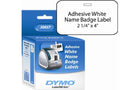 Dymo name badge with clip hole - labels - name badge labels