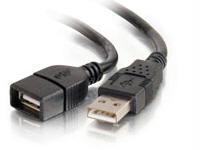 Extension cable - usb 2.0 a left connector - male left gender - usb-a right conn